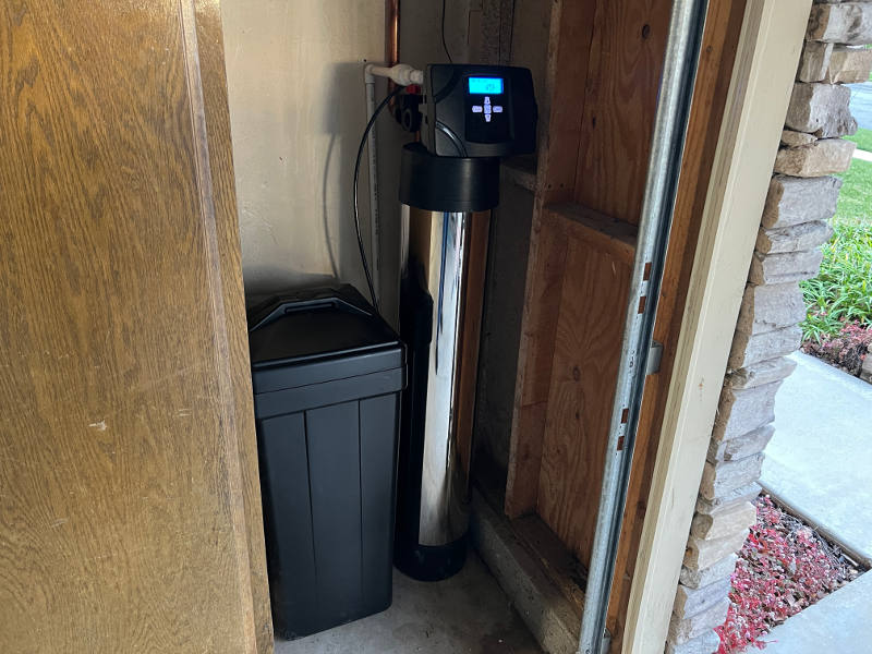 home water softener installation